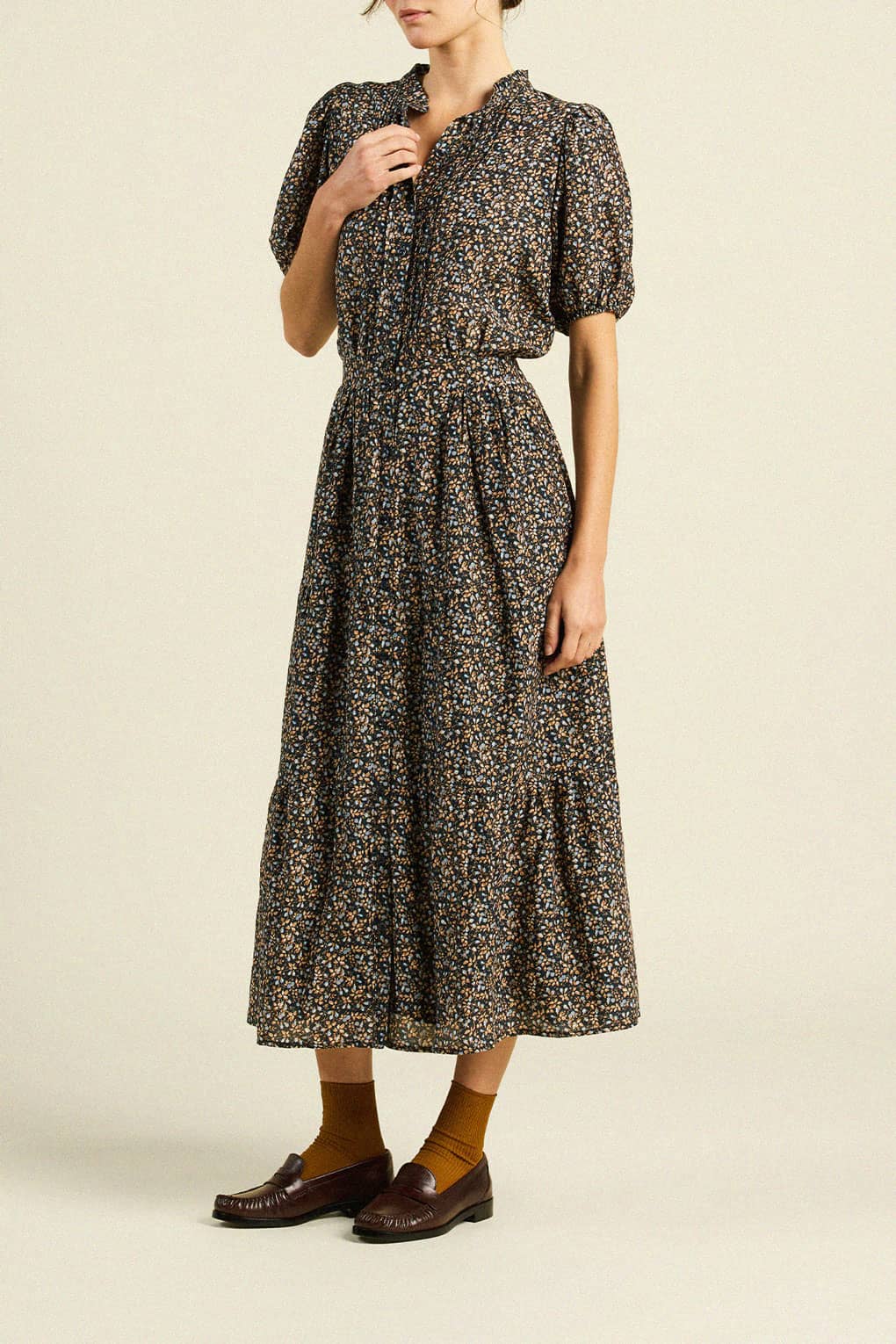 Blair Dress Nightshadow Ditsy