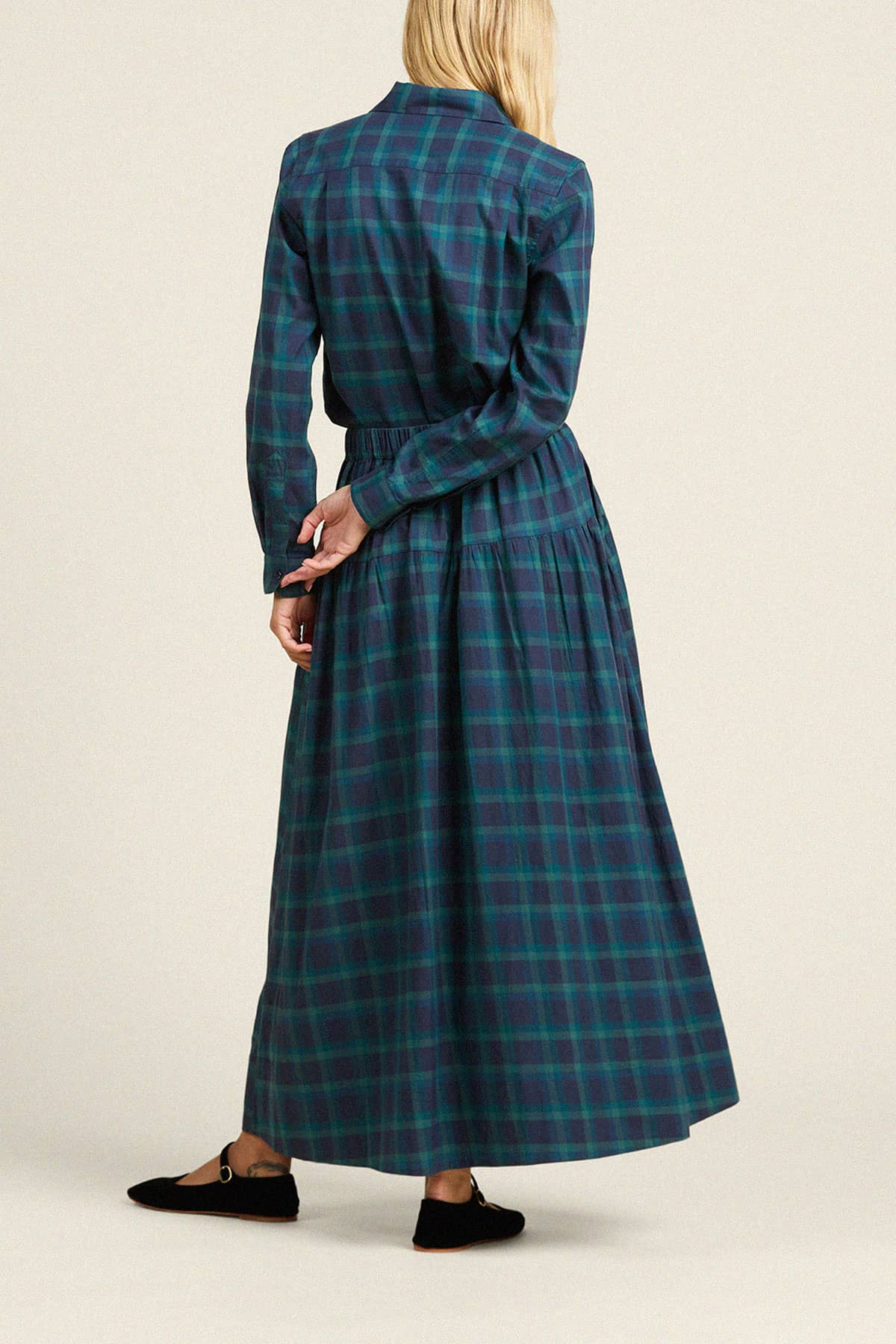 Lydia Skirt Nocturne Plaid
