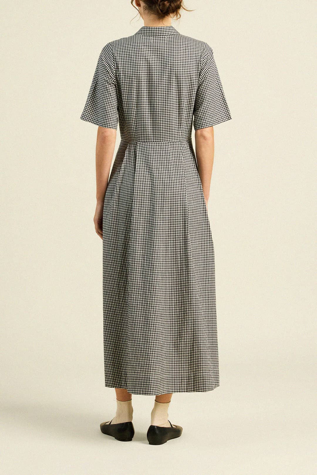 Aster Dress Onyx Check