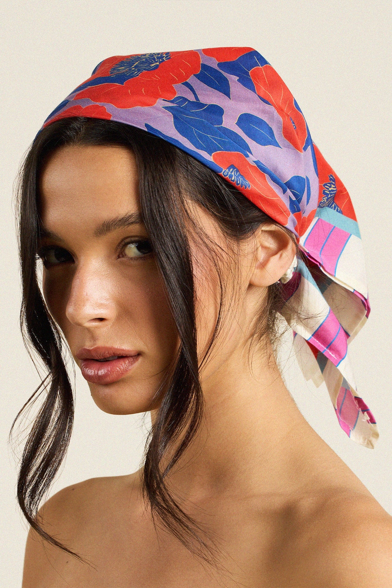 Charlotte Scarf Poincianna Floral
