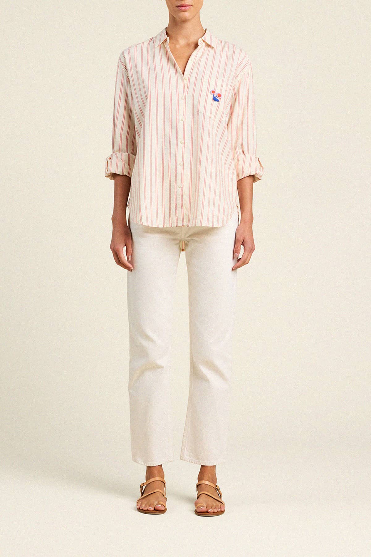 Blake Oversized Shirt Porto Stripe