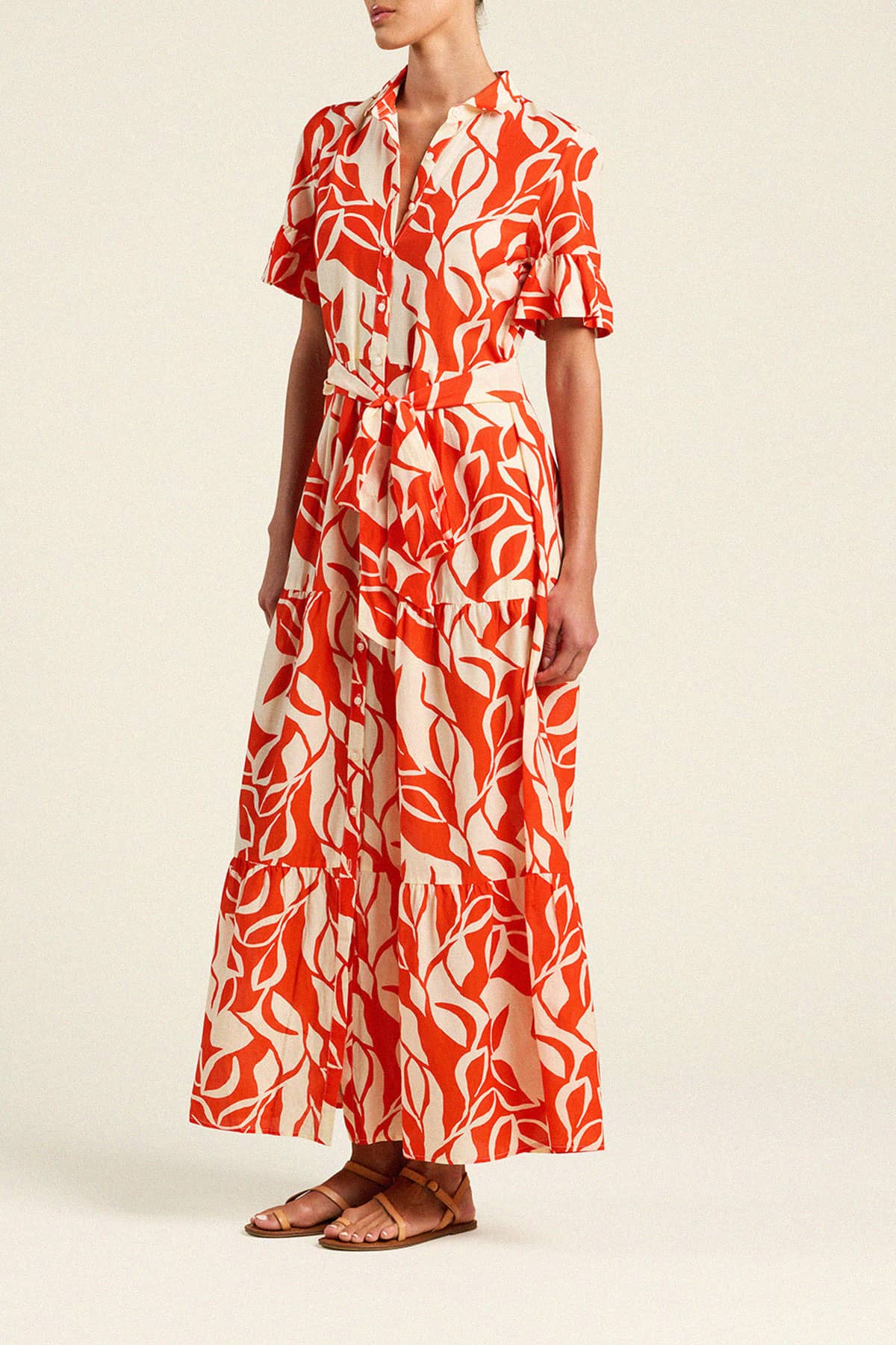 Martine Dress Red Amaranta
