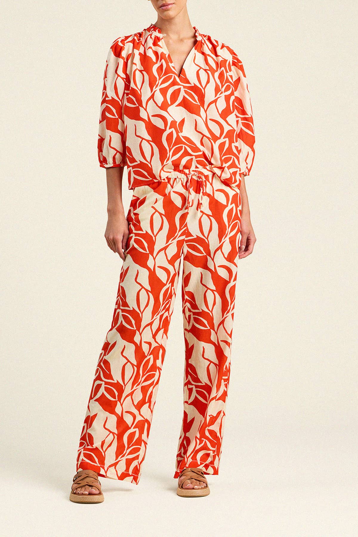 Vera Pant Red Amaranta