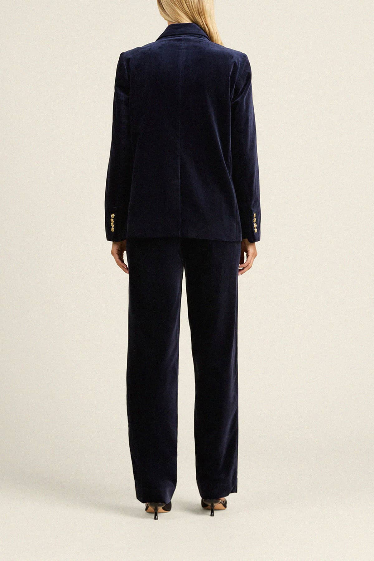 Grant Blazer Dark Sapphire Velvet