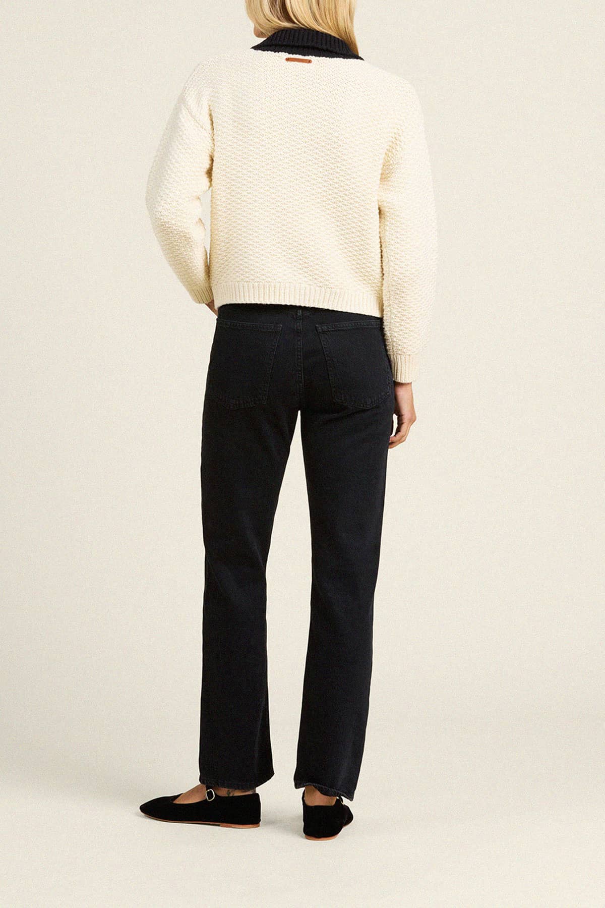 Posey Sweater Jacket Antique White