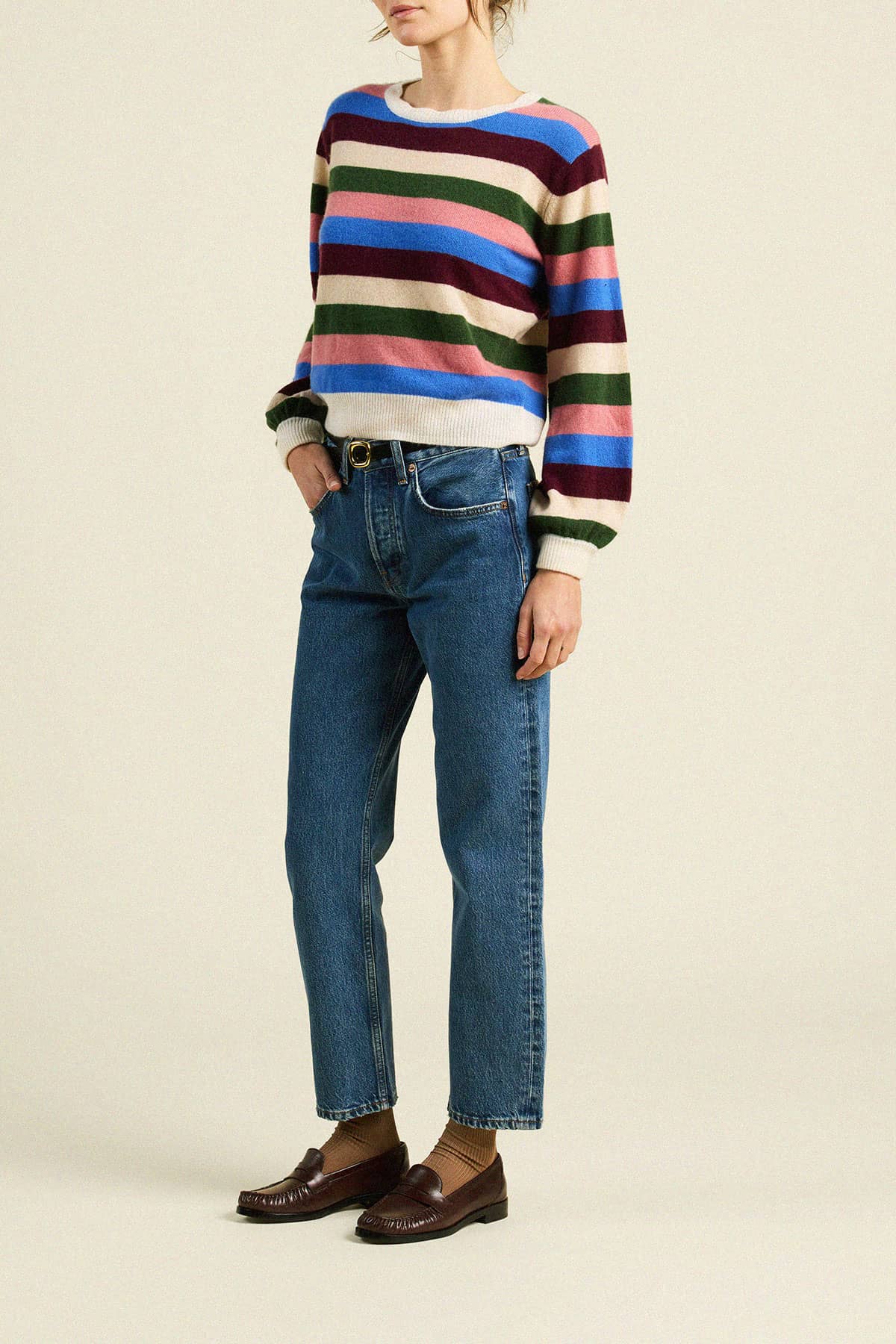 Ryann Sweater Multi Stripe