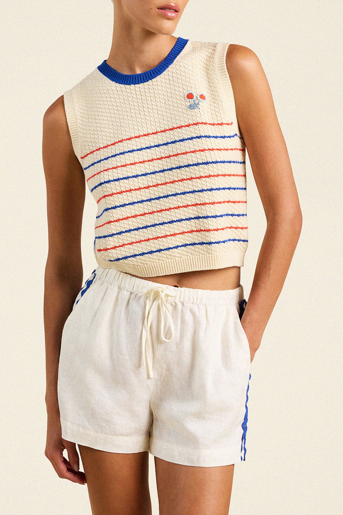 Chico Vest Multi Stripe