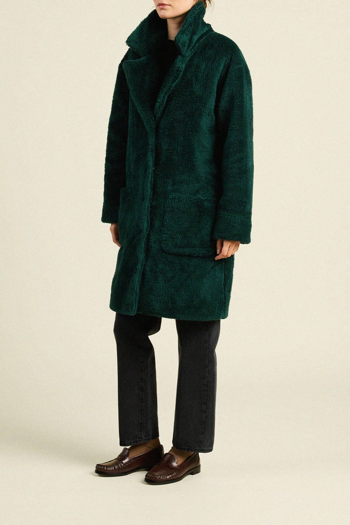Obriana Coat Ponderosa Fleece