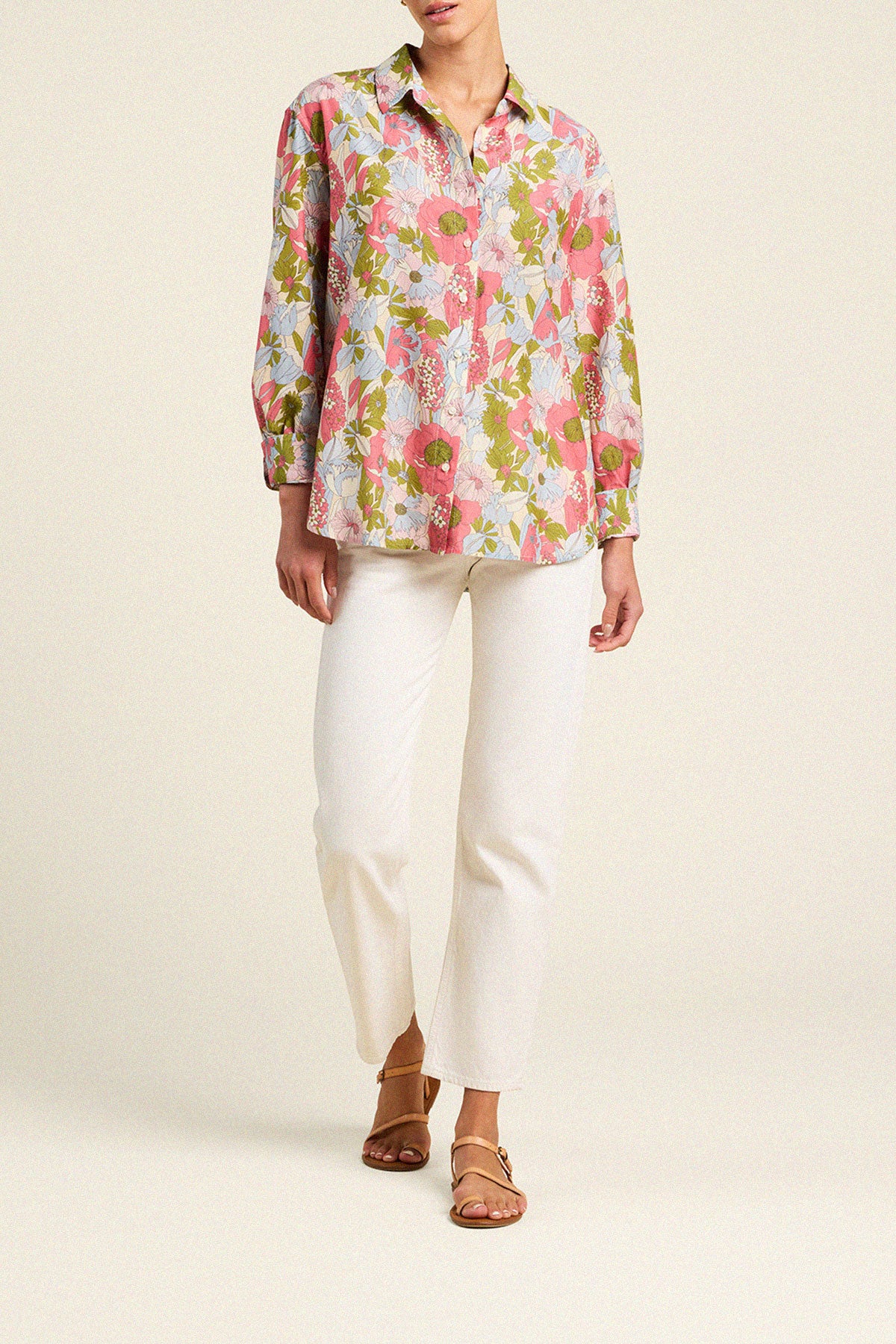 Emilia Oversized Shirt Tarsila Bloom