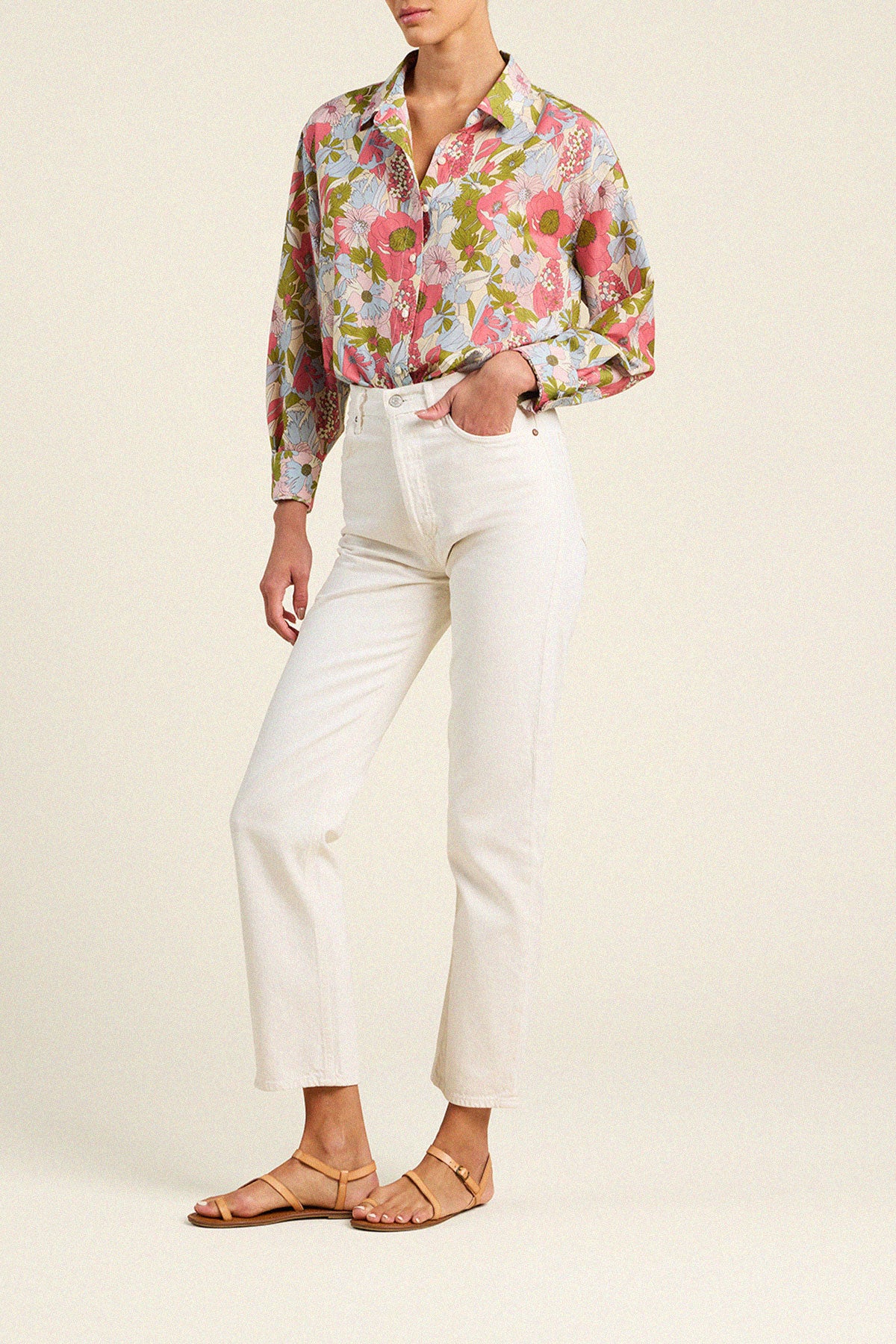 Emilia Oversized Shirt Tarsila Bloom