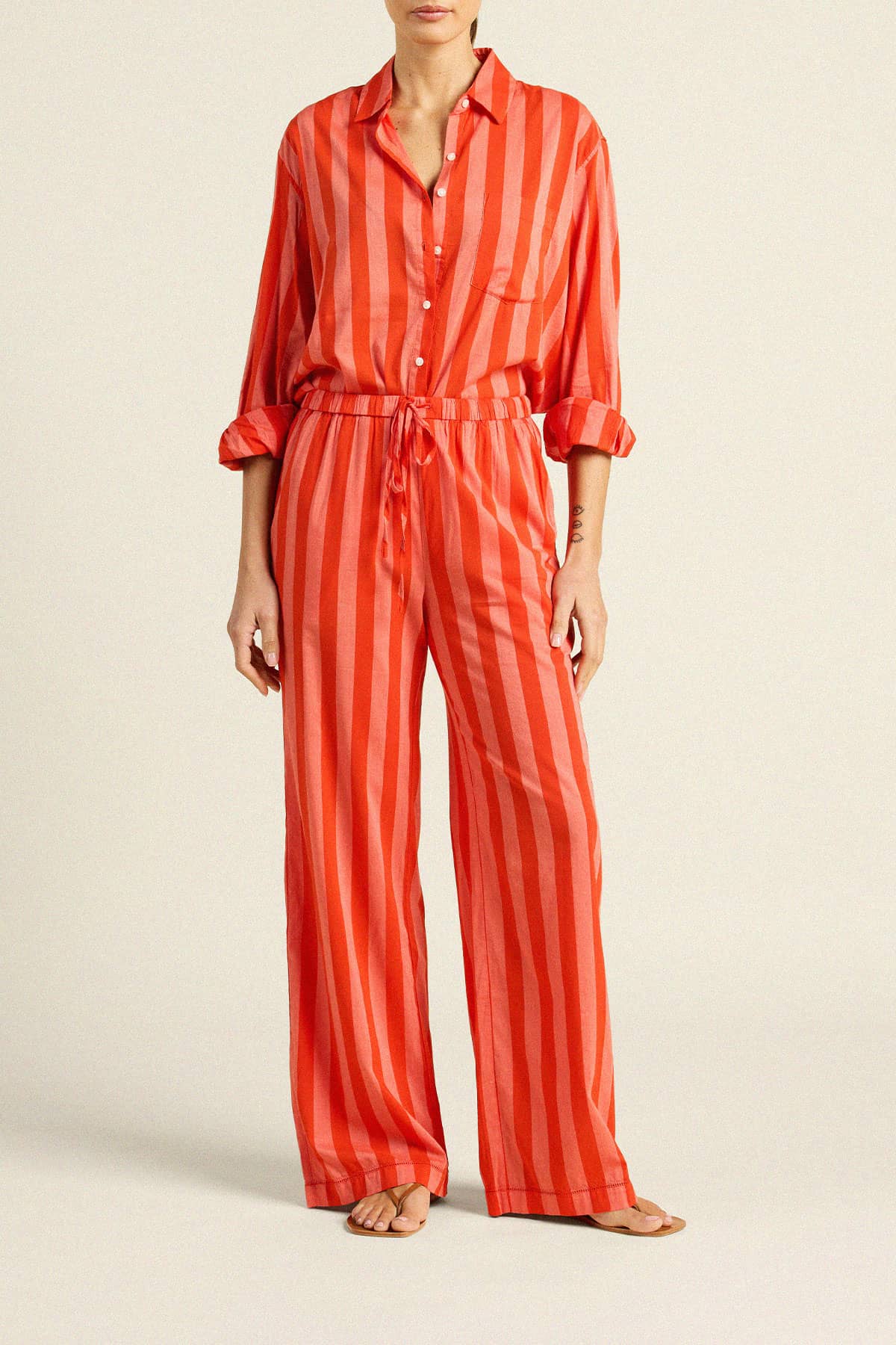 Vera Pant Tonal Stripe