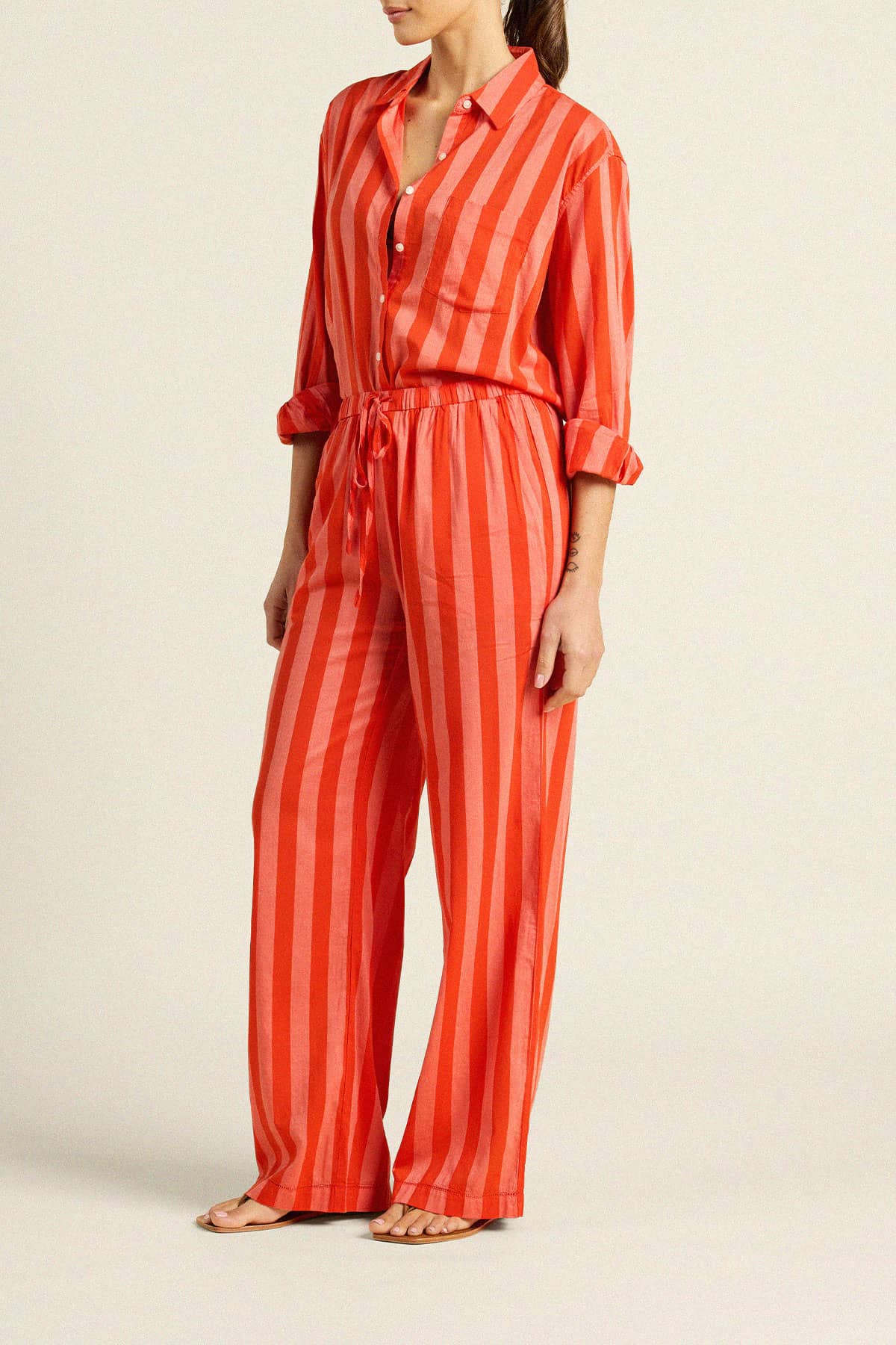 Vera Pant Tonal Stripe