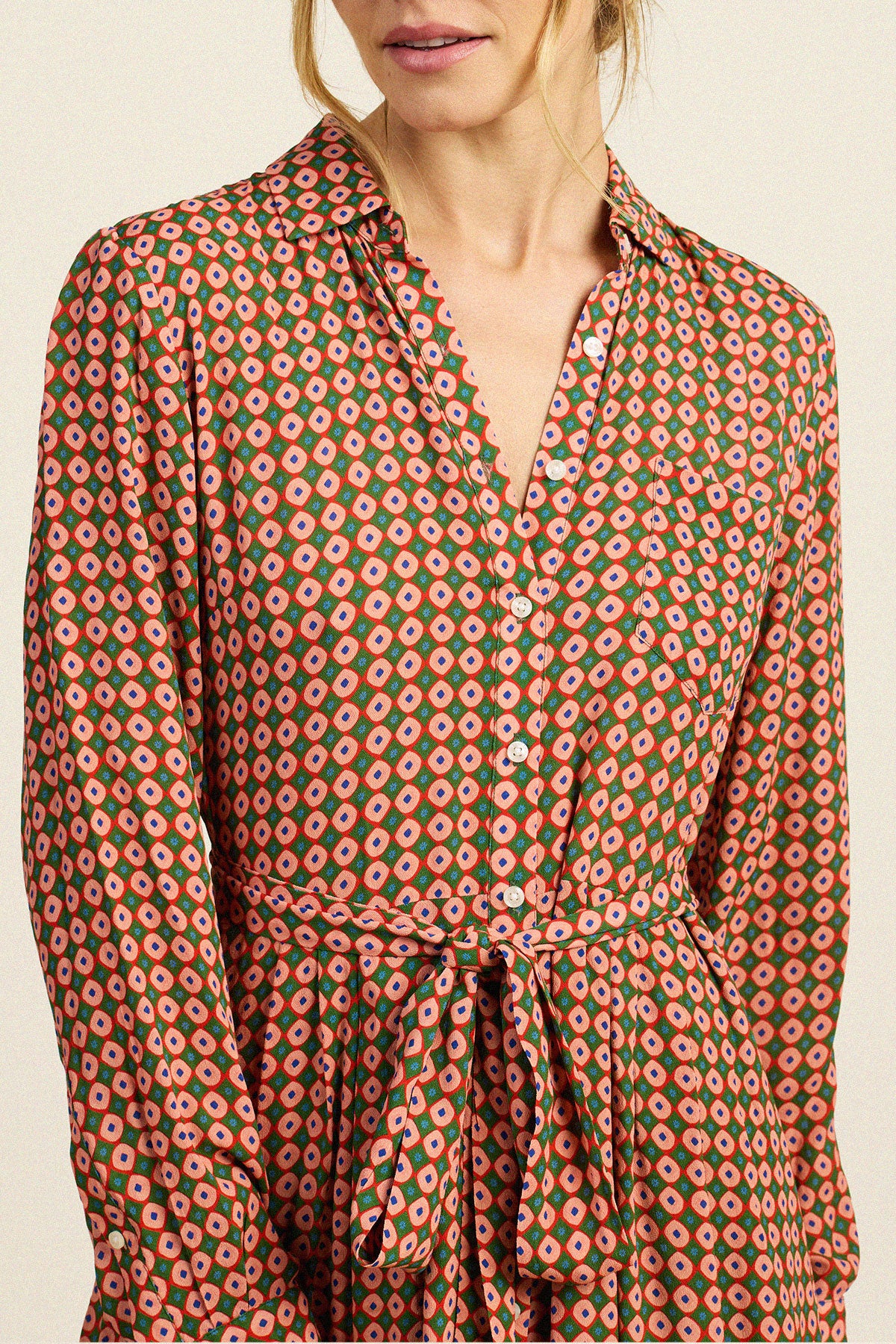 Trovata Cooper dress in Vintage Parlor, viscose — view 3