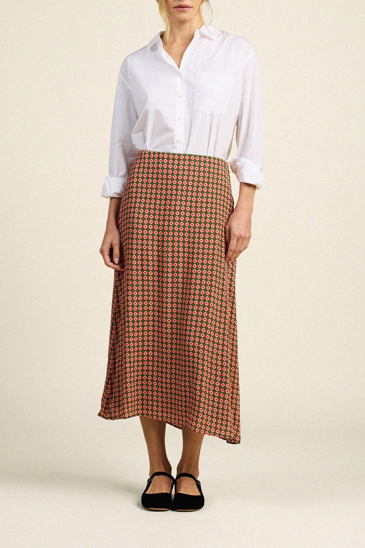 Trovata Demi skirt in Vintage Parlor, viscose — view 2