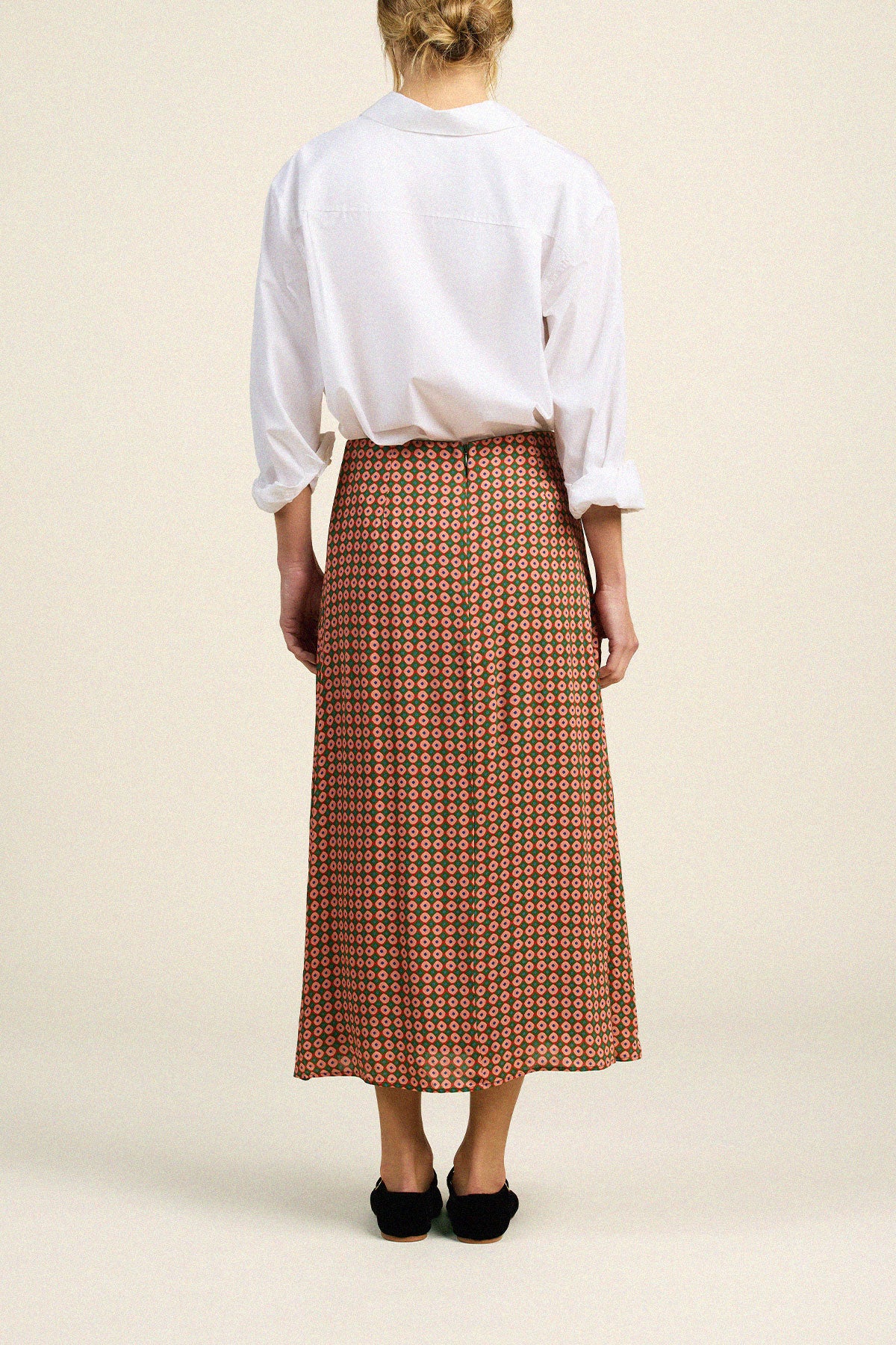 Trovata Demi skirt in Vintage Parlor, viscose — view 4
