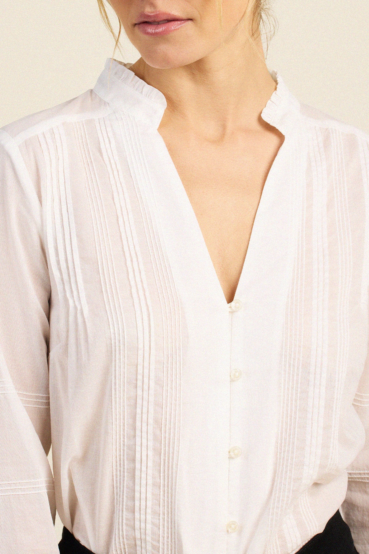 Trovata Maris blouse in White, cotton — view 2