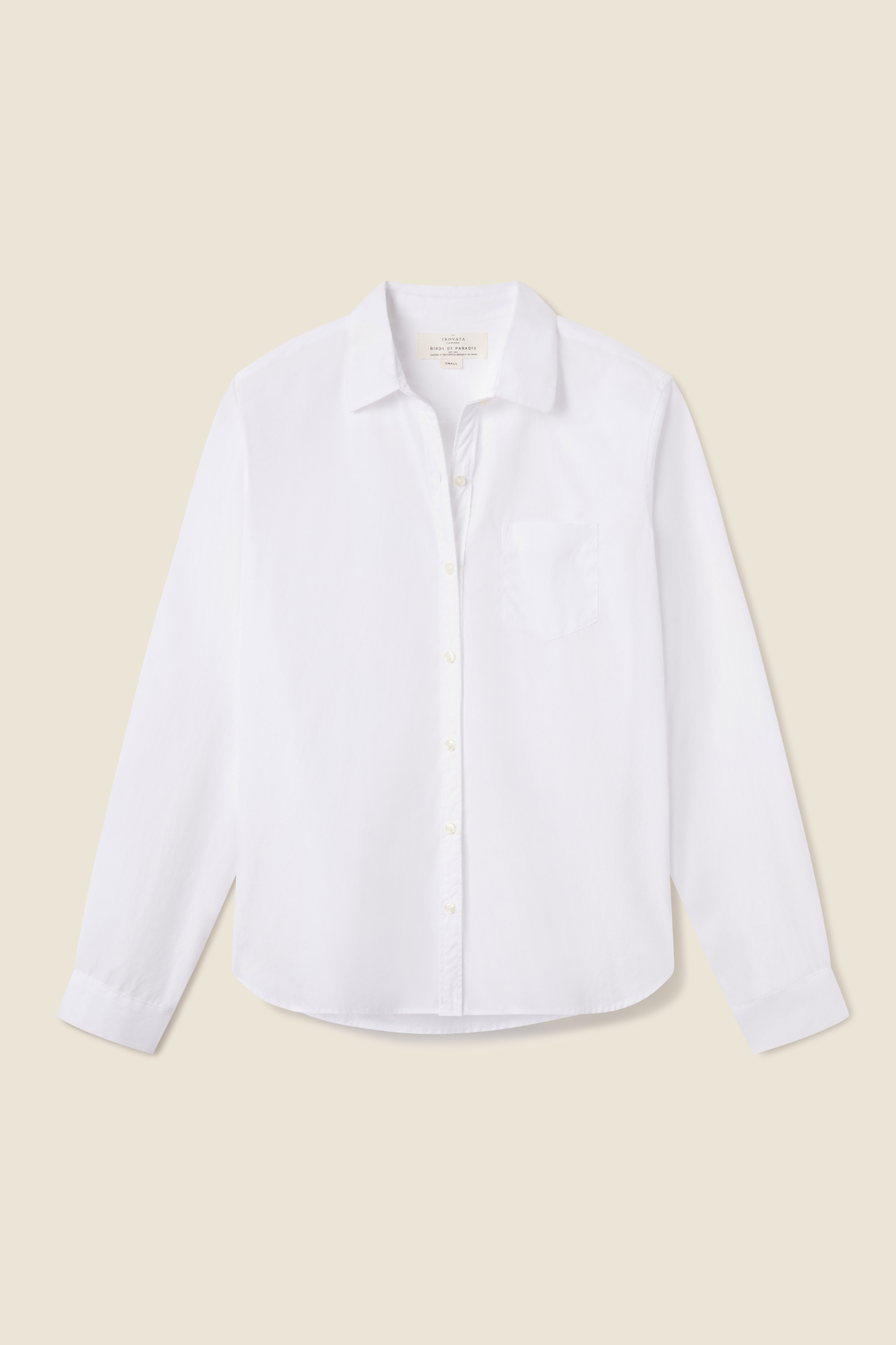 Grace Classic Shirt White Poplin