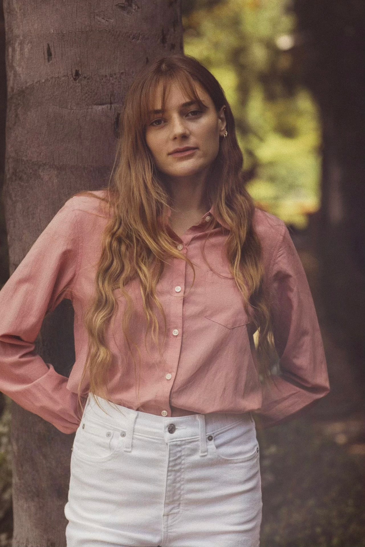 Grace Classic Shirt Mauve