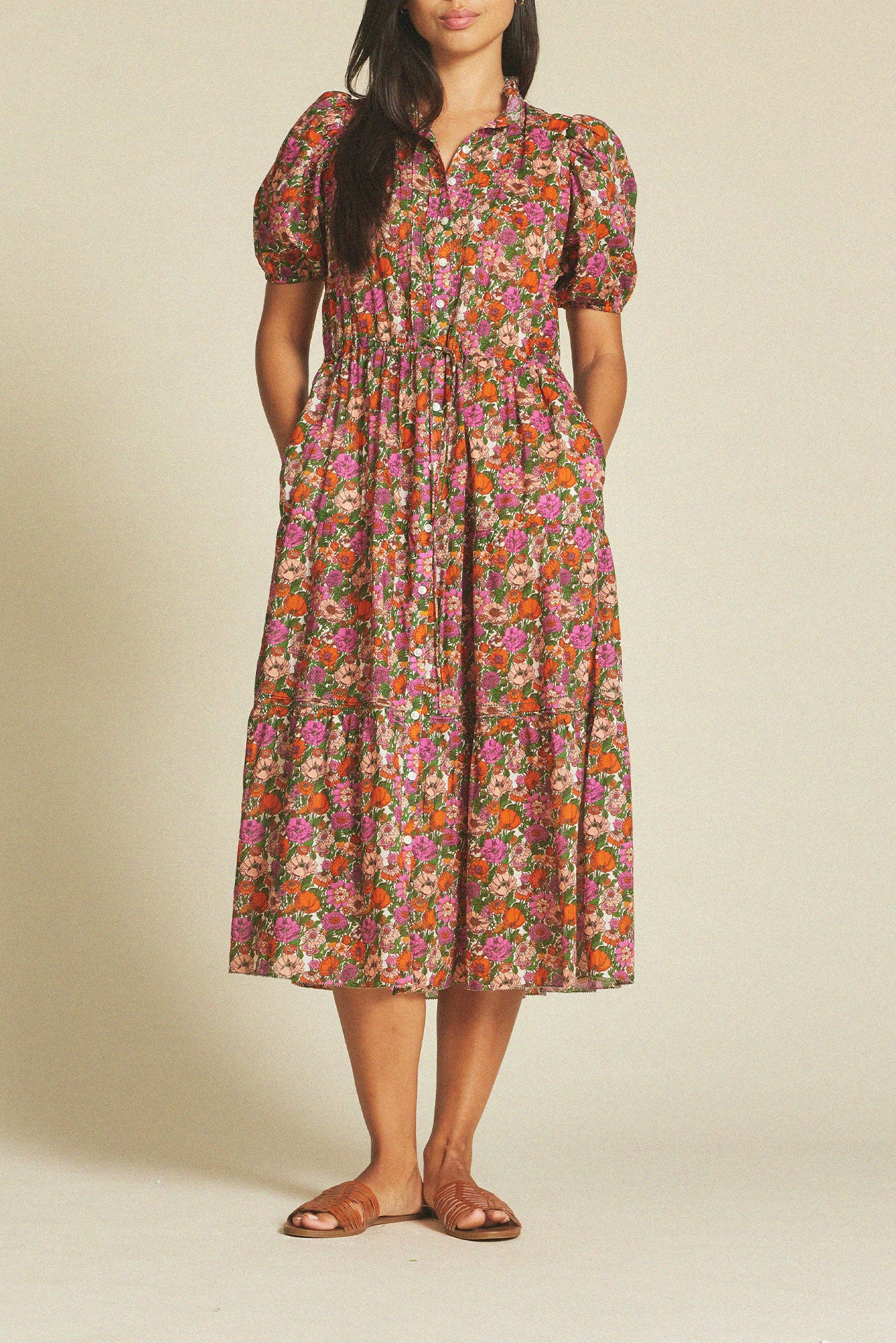 Hildie Dress Amaro Stems