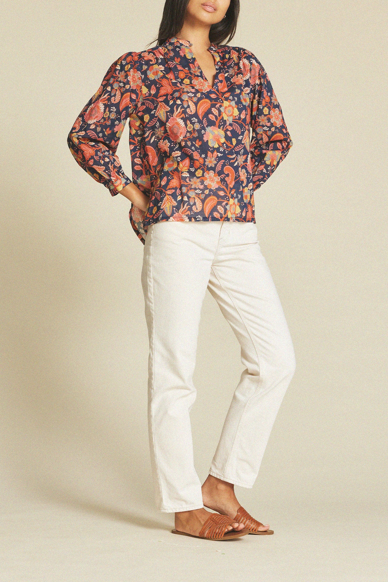 Bailey Blouse Paisley Shore