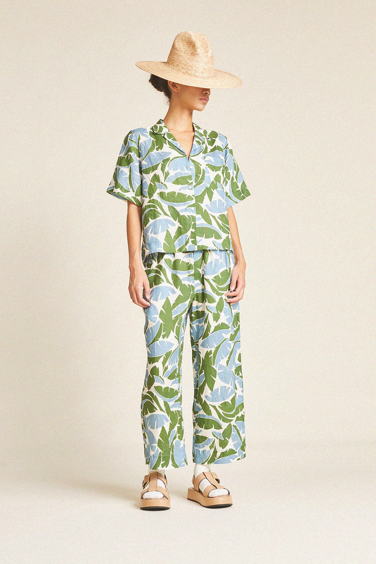 Nico Shirt Plantain Leaf