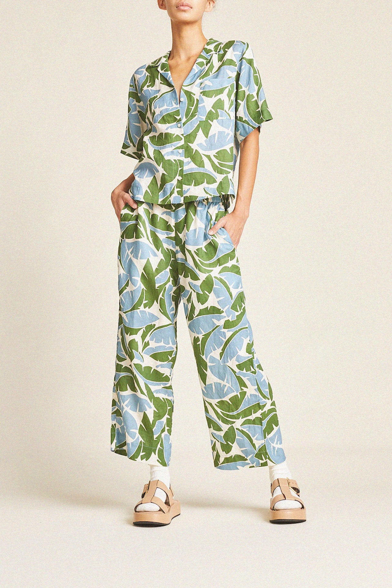Nico Shirt Plantain Leaf