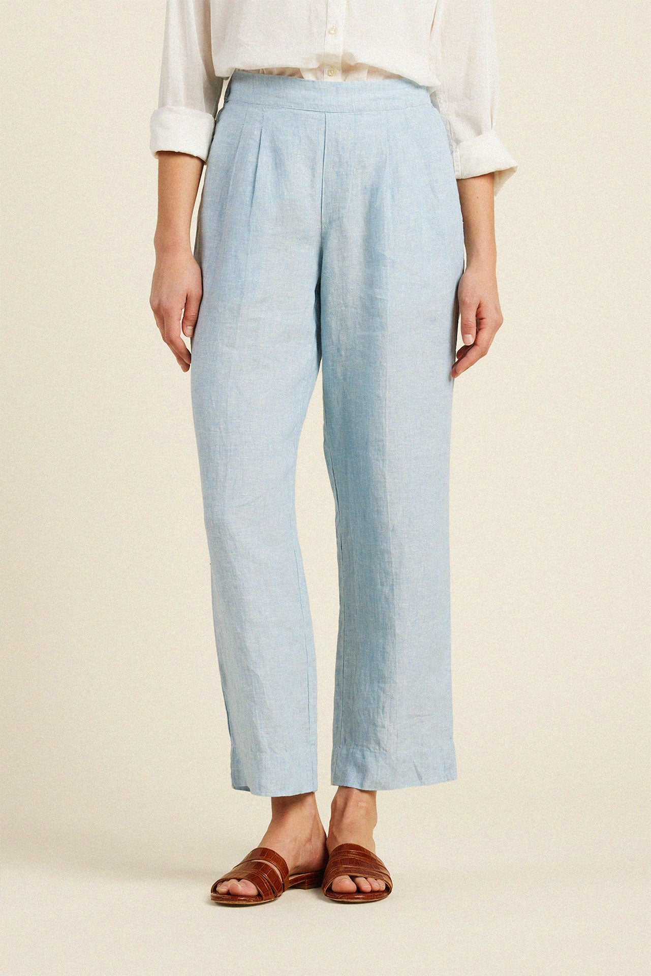 Leigh Pant Sky Linen