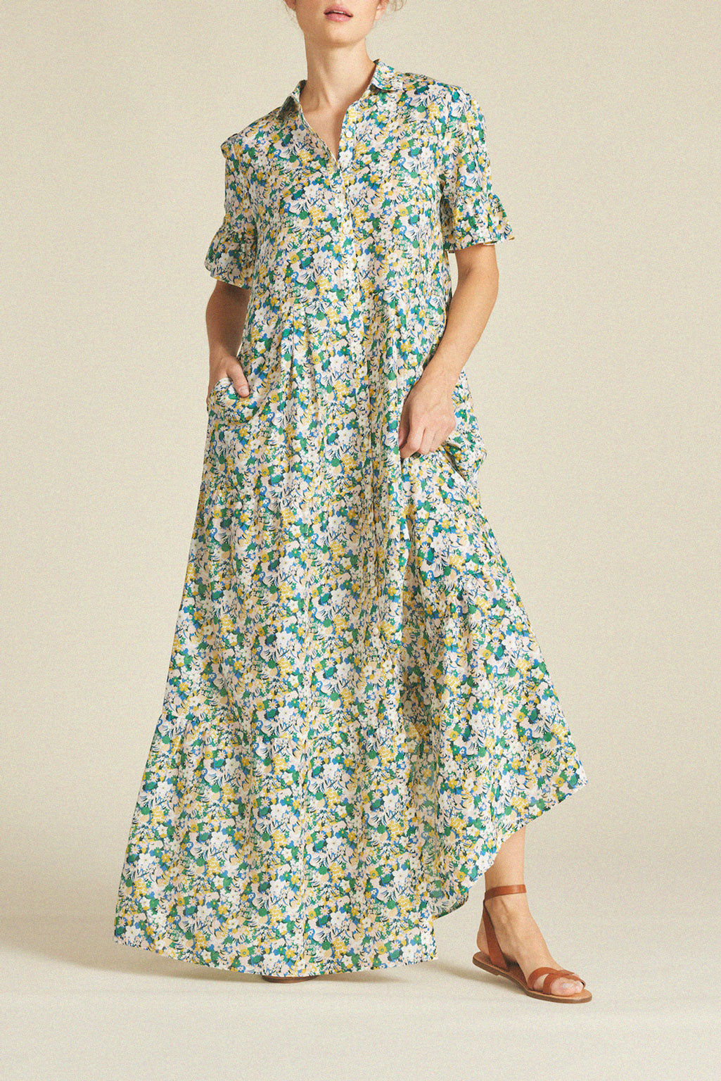 Martine Dress Calma Bloom