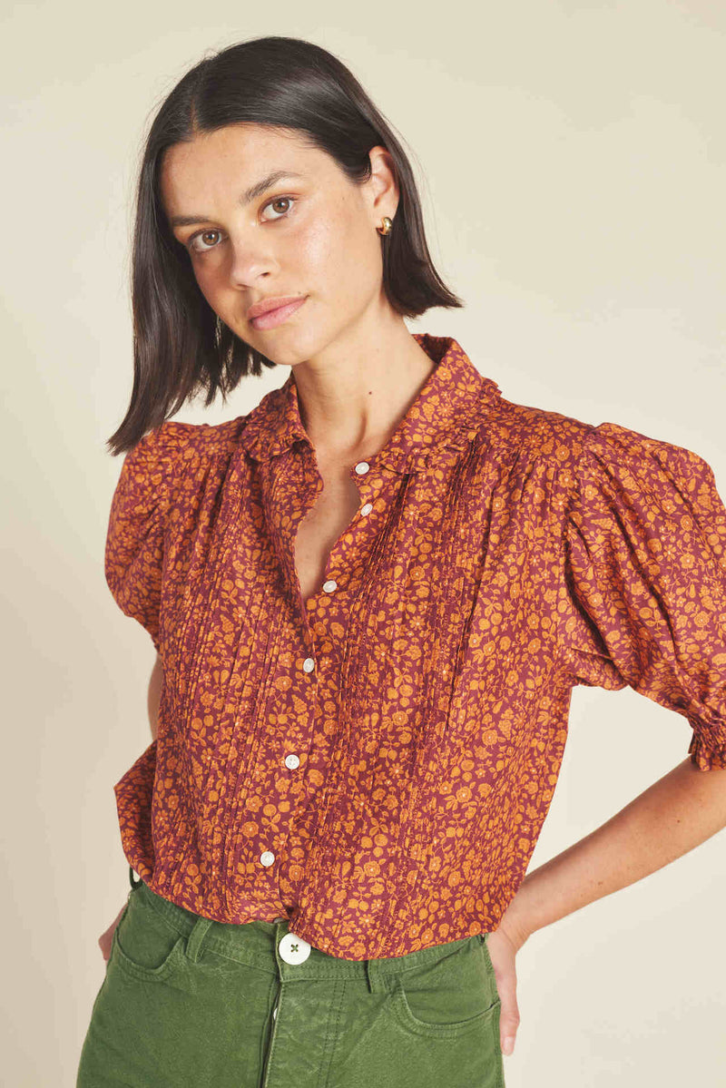 Gemma Blouse Vinery Floral