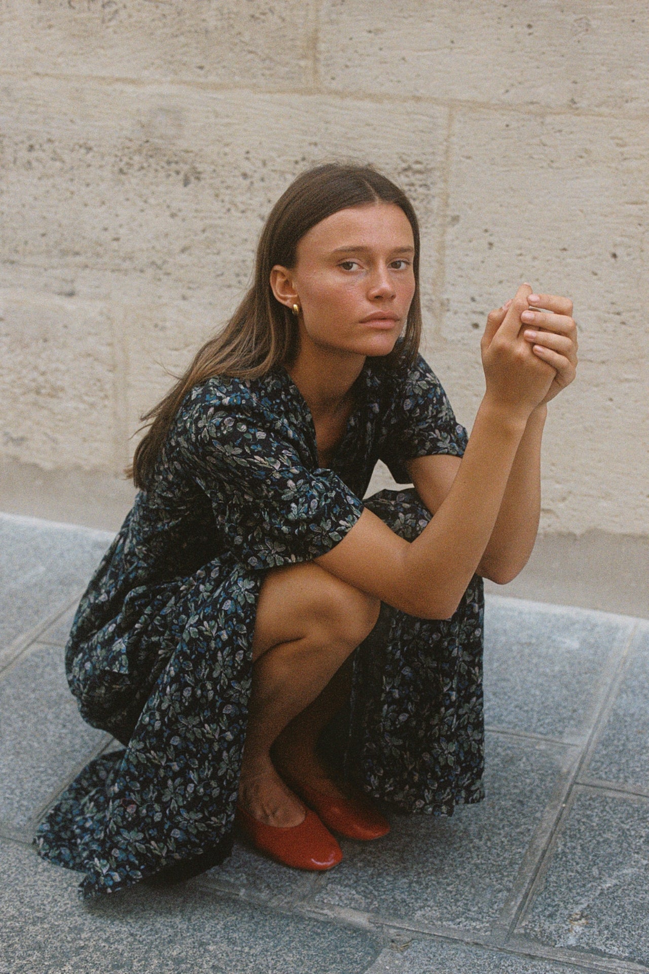 Martine Dress Orchard Frost