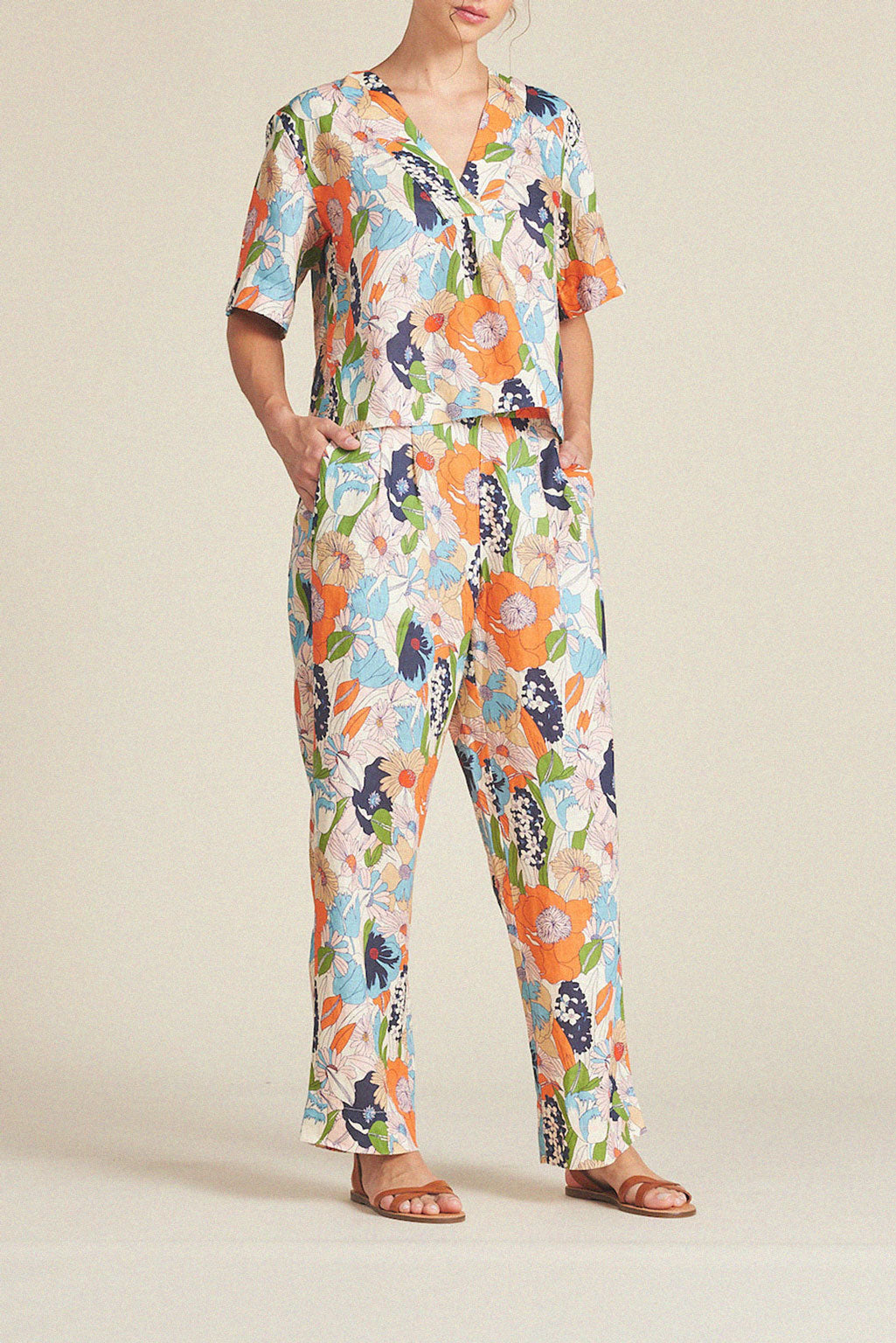 Neve Shirt Selva Floral