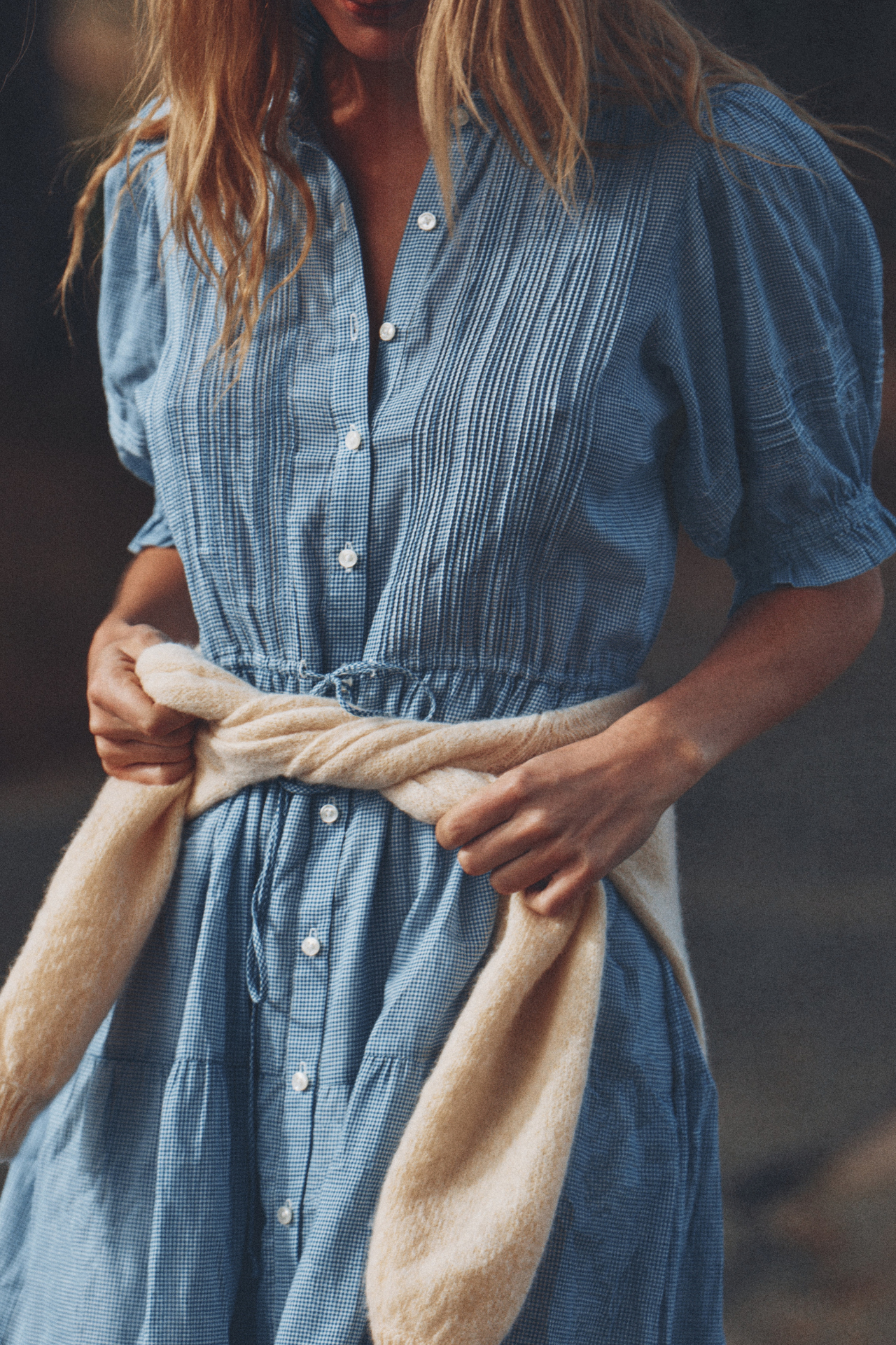 Trovata Elodie dress in Seabrook Gingham, cotton — view 2