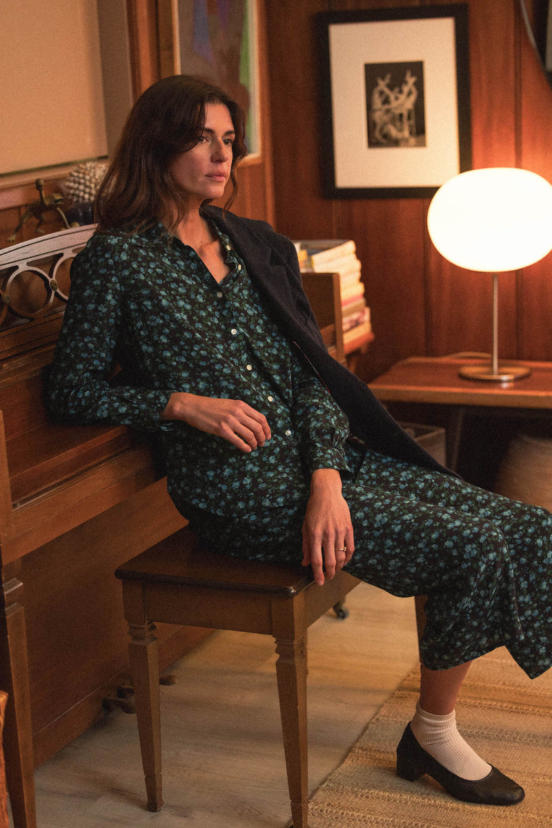 Jacquelin Shirt Blue Larkspur