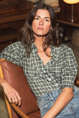 Gemma Blouse Tiburon Plaid