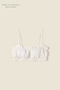 Brigette Bandeau Top Ivory Linen