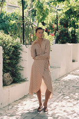 Elle Skirt Bellflower Ditsy