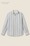 Blake Oversized Seaside Stripe
