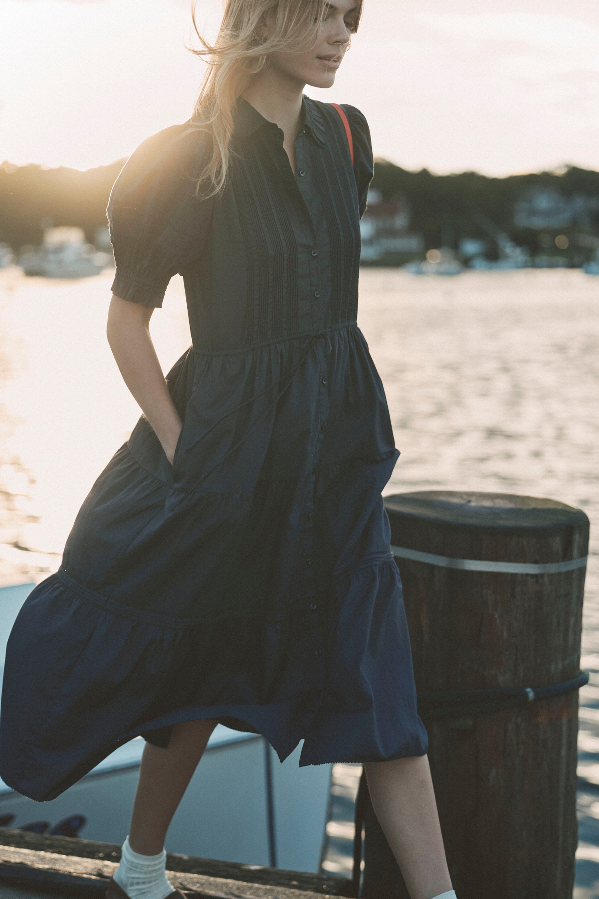 Martiana Dress Navy