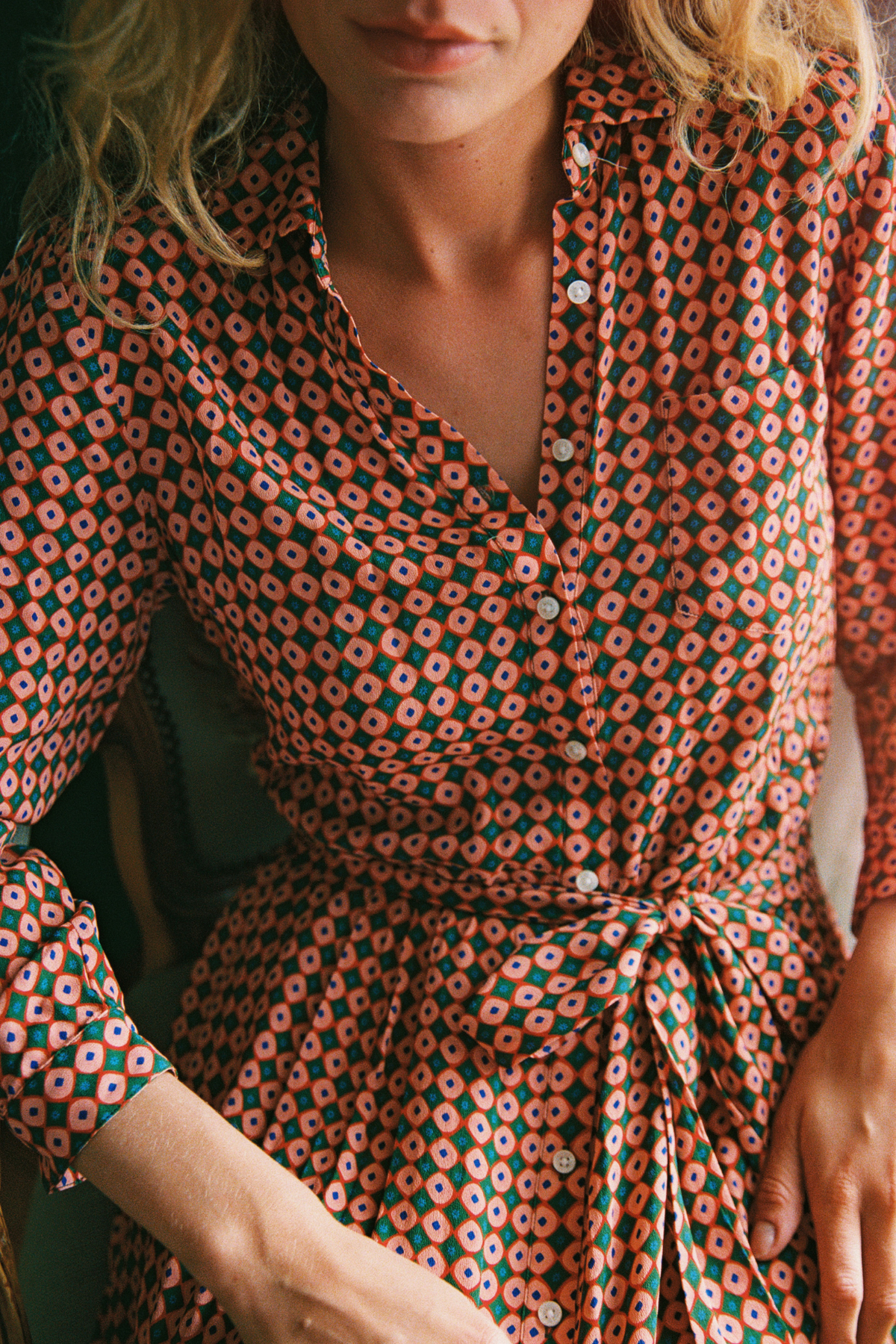 Trovata Cooper dress in Vintage Parlor, viscose — view 2