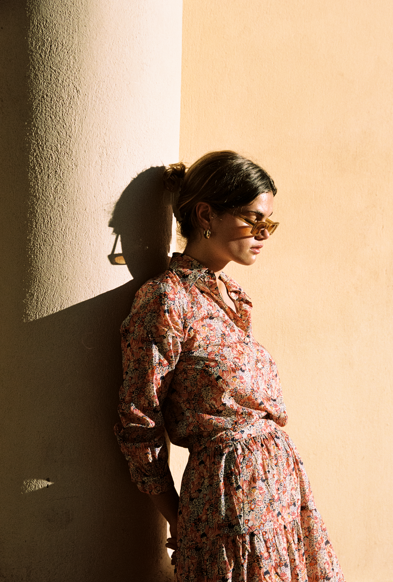 Jacquelin Shirt Vino Daisies
