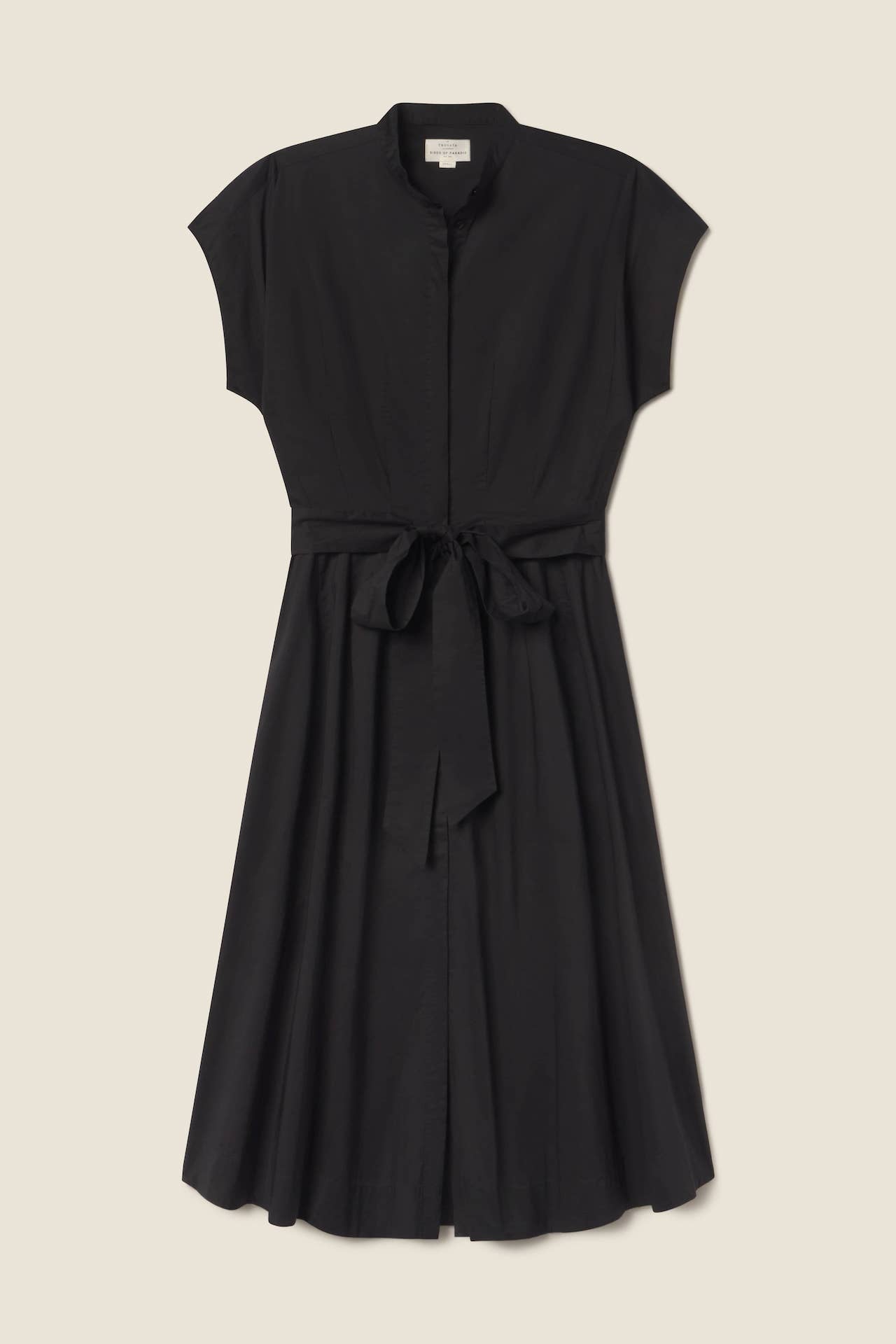 ワンピース VIAVANDA gather waffle dress BLACK James Dress Black