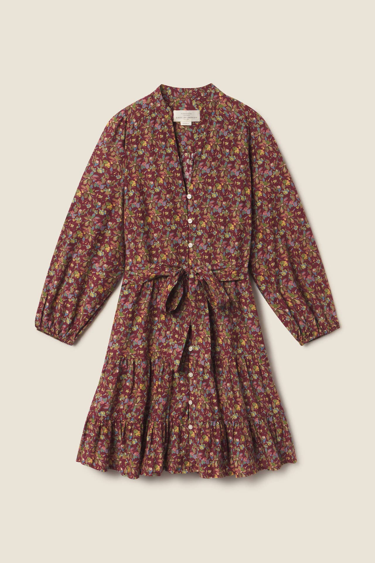 Celeste Dress Brandied Pear