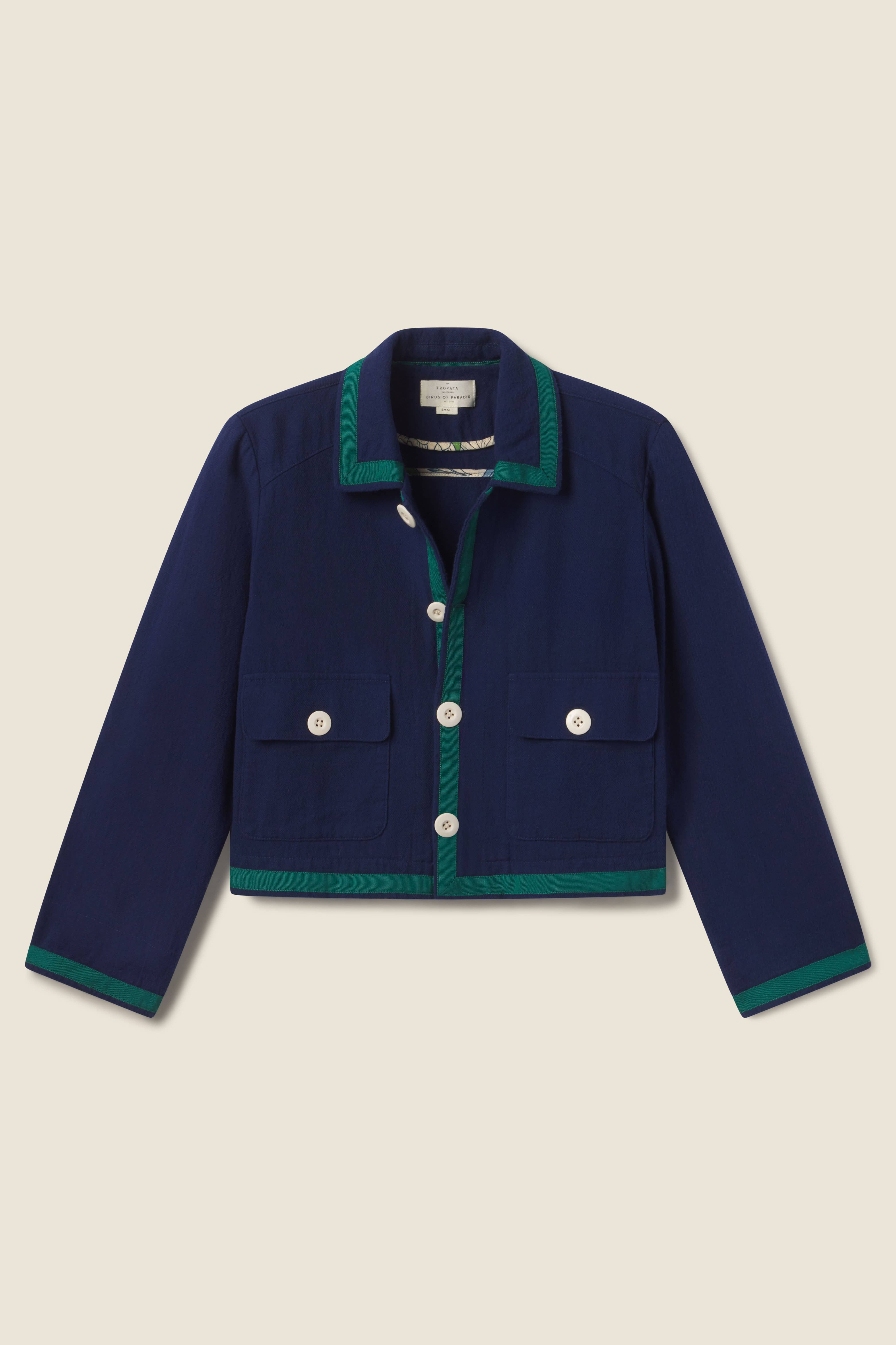 Atlas Jacket Blue Twill