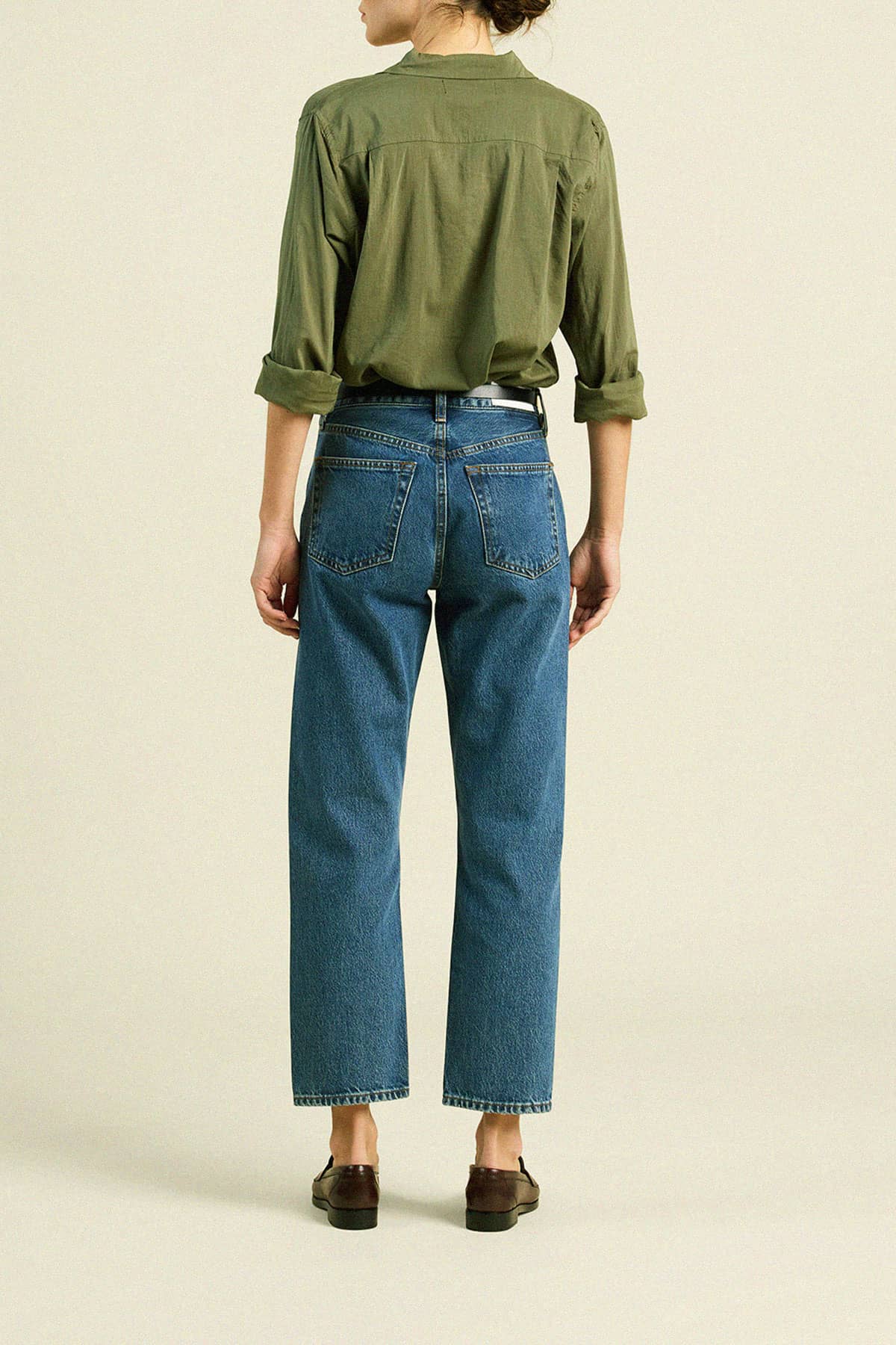 Grace Classic Shirt Olive