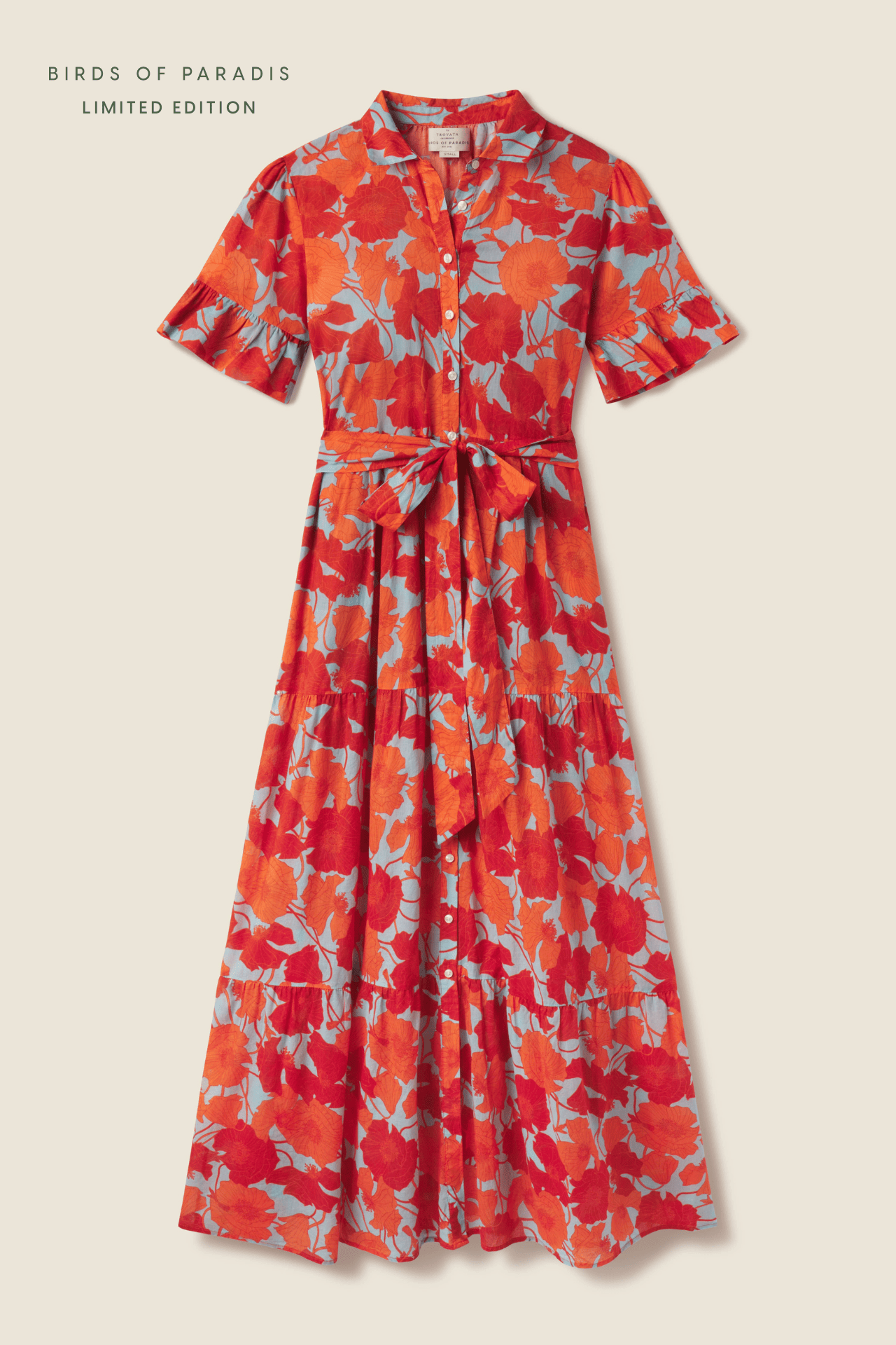 Martine Dress Shoreline Poppy