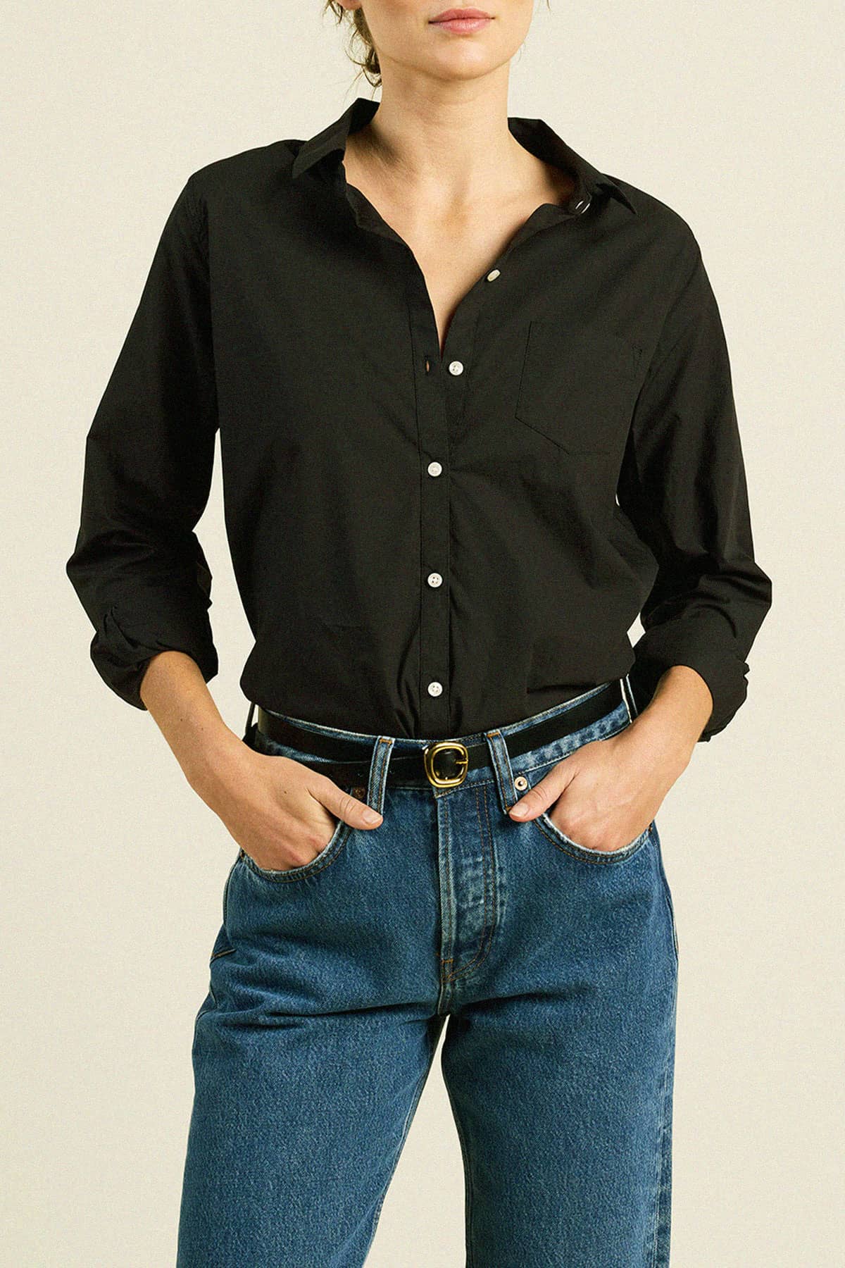Grace Classic Shirt Black