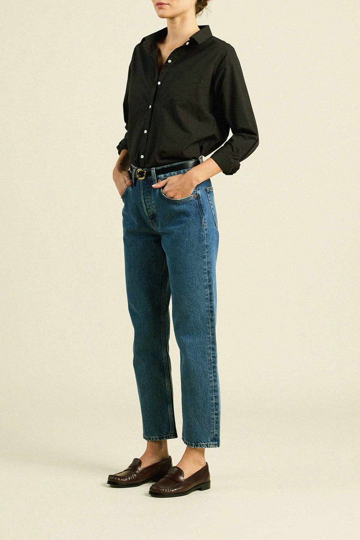 Grace Classic Shirt Black