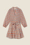 Celeste Dress Retro Grid