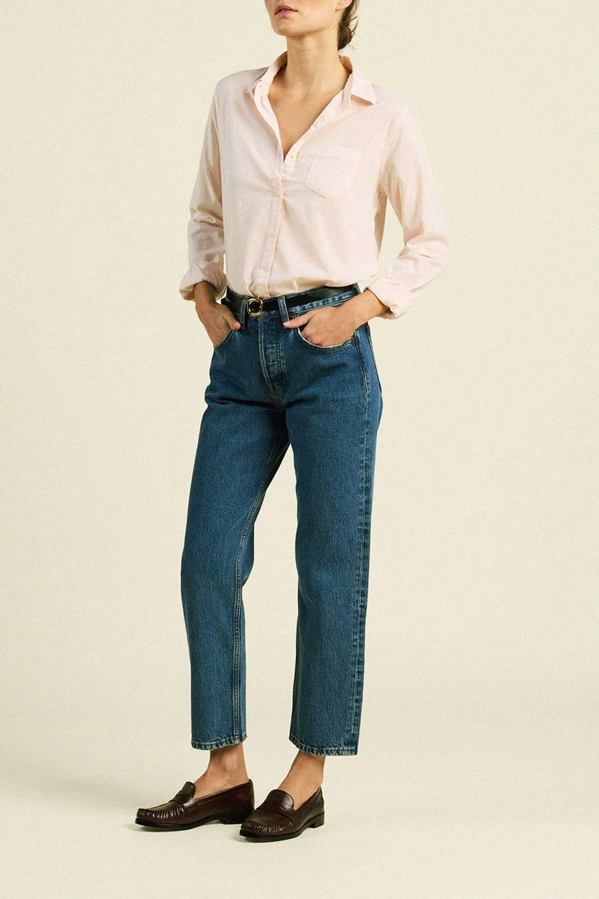 Grace Classic Shirt Blush