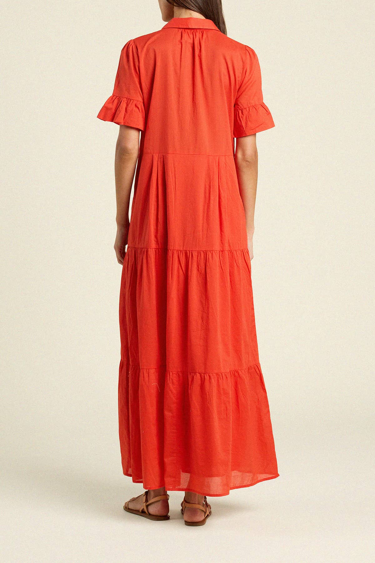 Martine Dress Tomato Voile